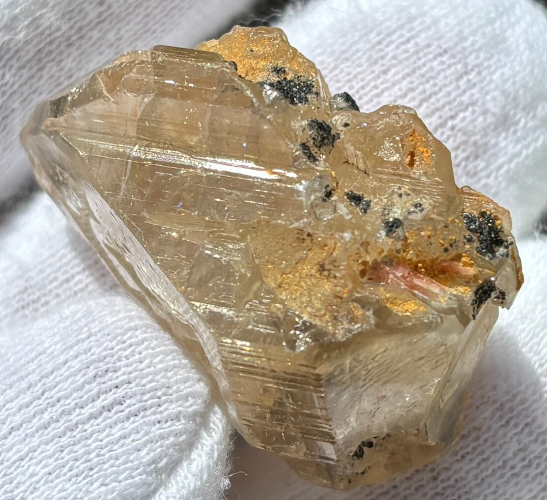 USA SALE SEE VIDEO 31g ETCHED CERUSSITE CERRUSITE CERRUSSITE CRYSTAL GALENA BARI