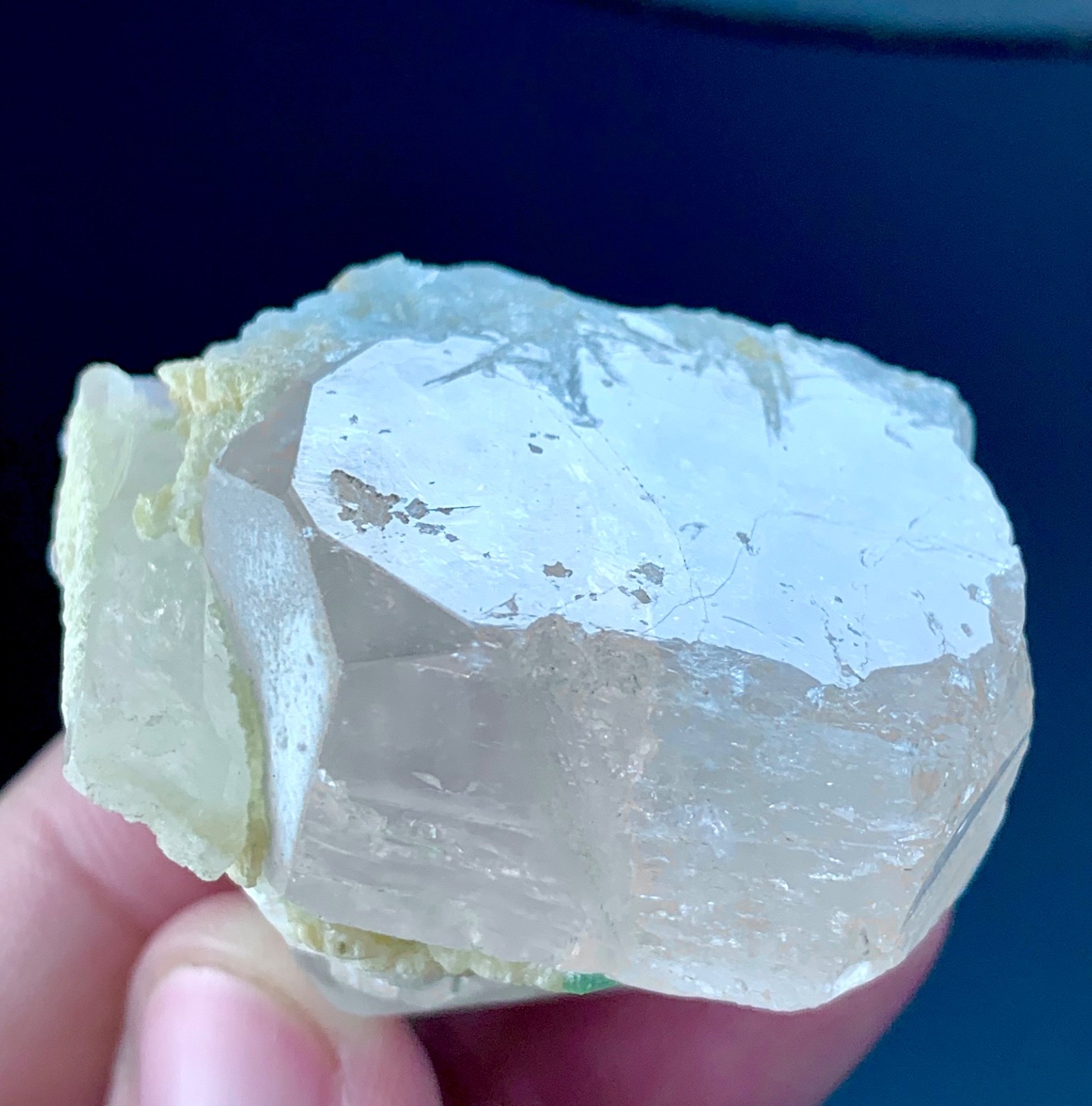 Natural Aesthetic Morganite Crystal Specimen From Afghanistan (53 Grams)