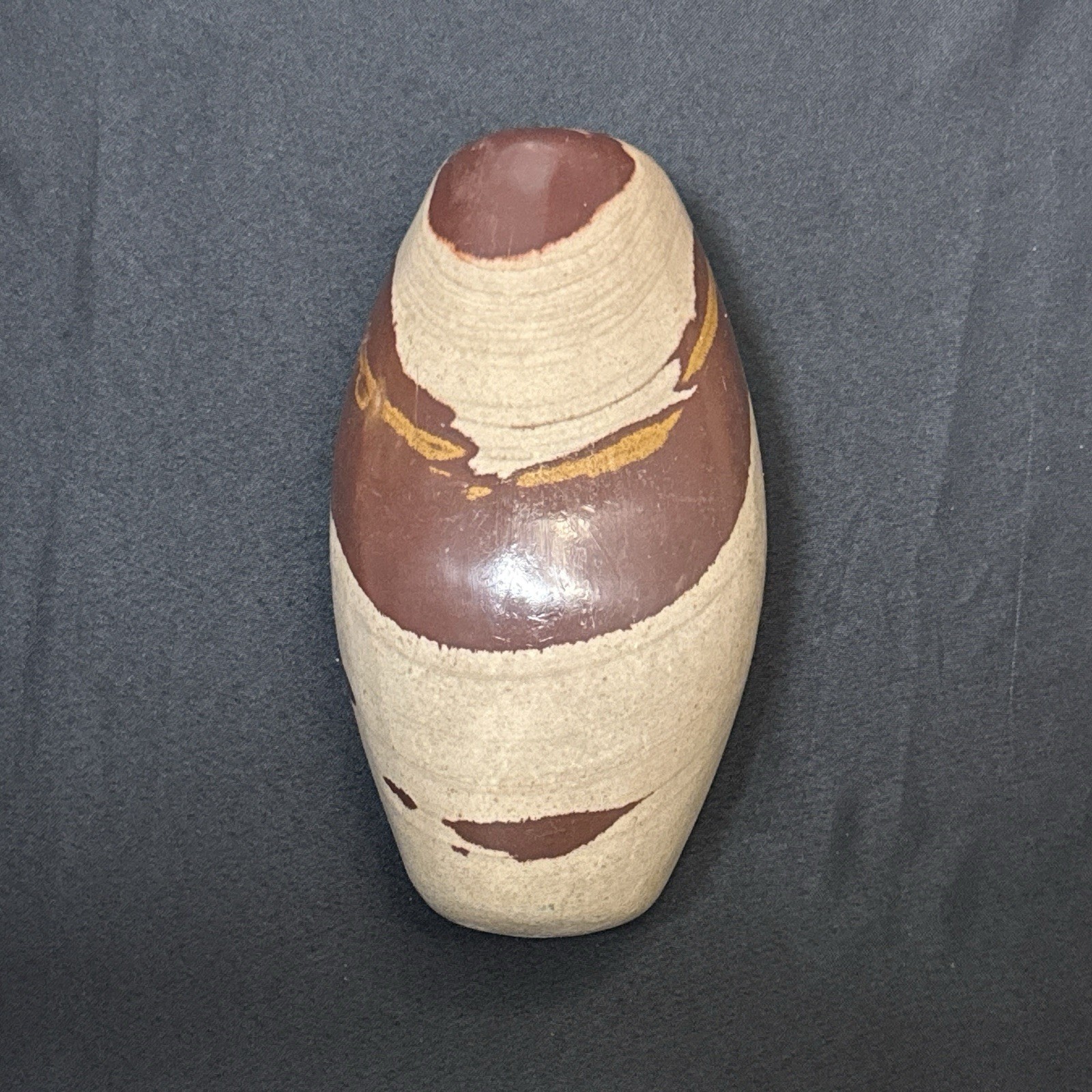 Beautiful 9.3 Inch Shiva Lingam Natural stone from Narmada River India SL25C9.26