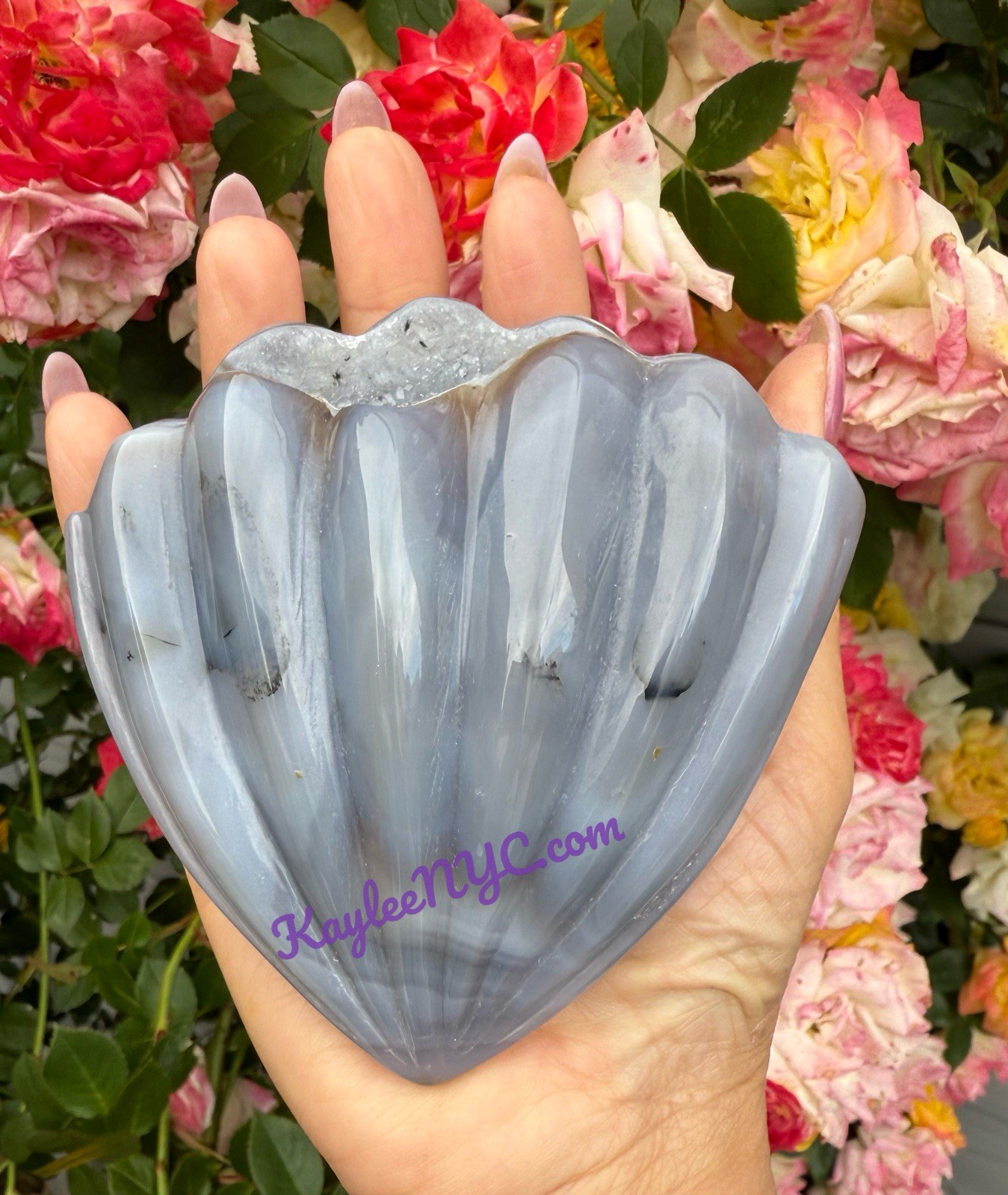 Wholesale Lot 6-9 Pcs Natural Druzy Agate Shell Crystals Healing Energy
