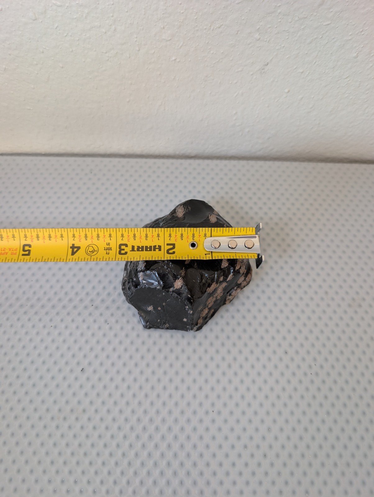 Snowflake Obsidian Natural Rough Crystal Specimen, 10.2 oz, Approx. 3 Inches