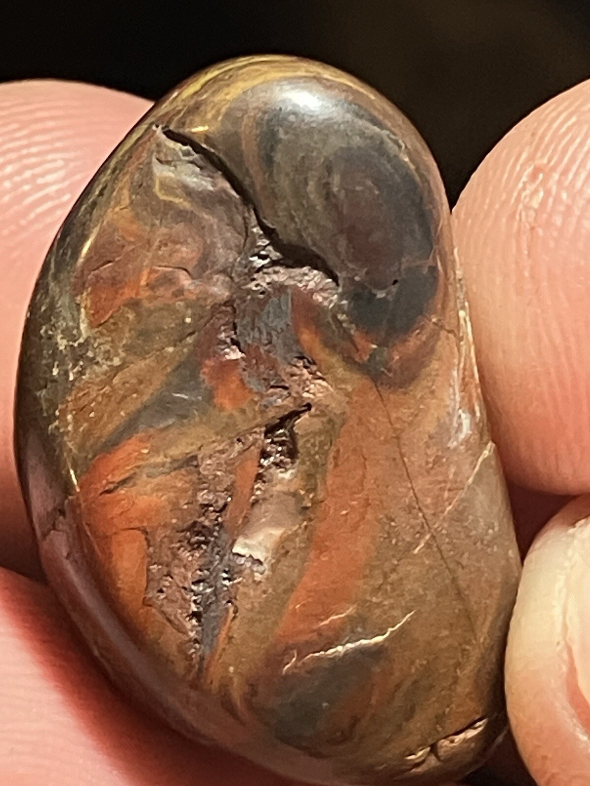 Cool Looking Jasper Agate Lake Superior Polished 10g Multiple Colors Beautiful