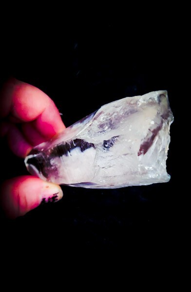Clear Lemurian Point – Large – High Quality Crystal – Pagan Wicca Alter Tool
