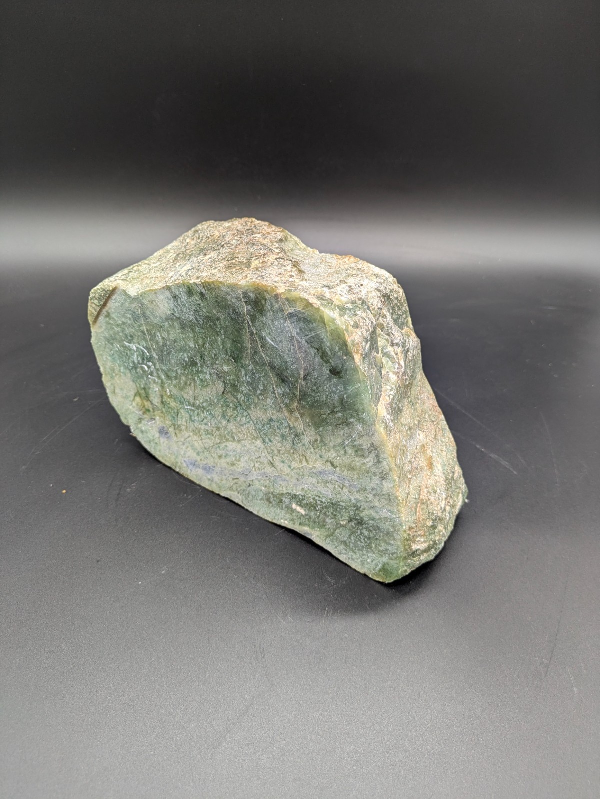 Gorgeous Raw Apple Green Nephrite Jade (7lbs 1oz)