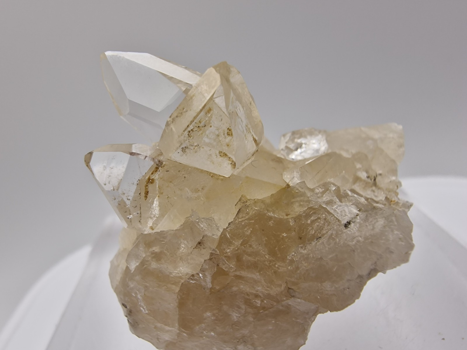 Quartz Crystal From Västsjön , Offerdal , Jämtland , Sweden
