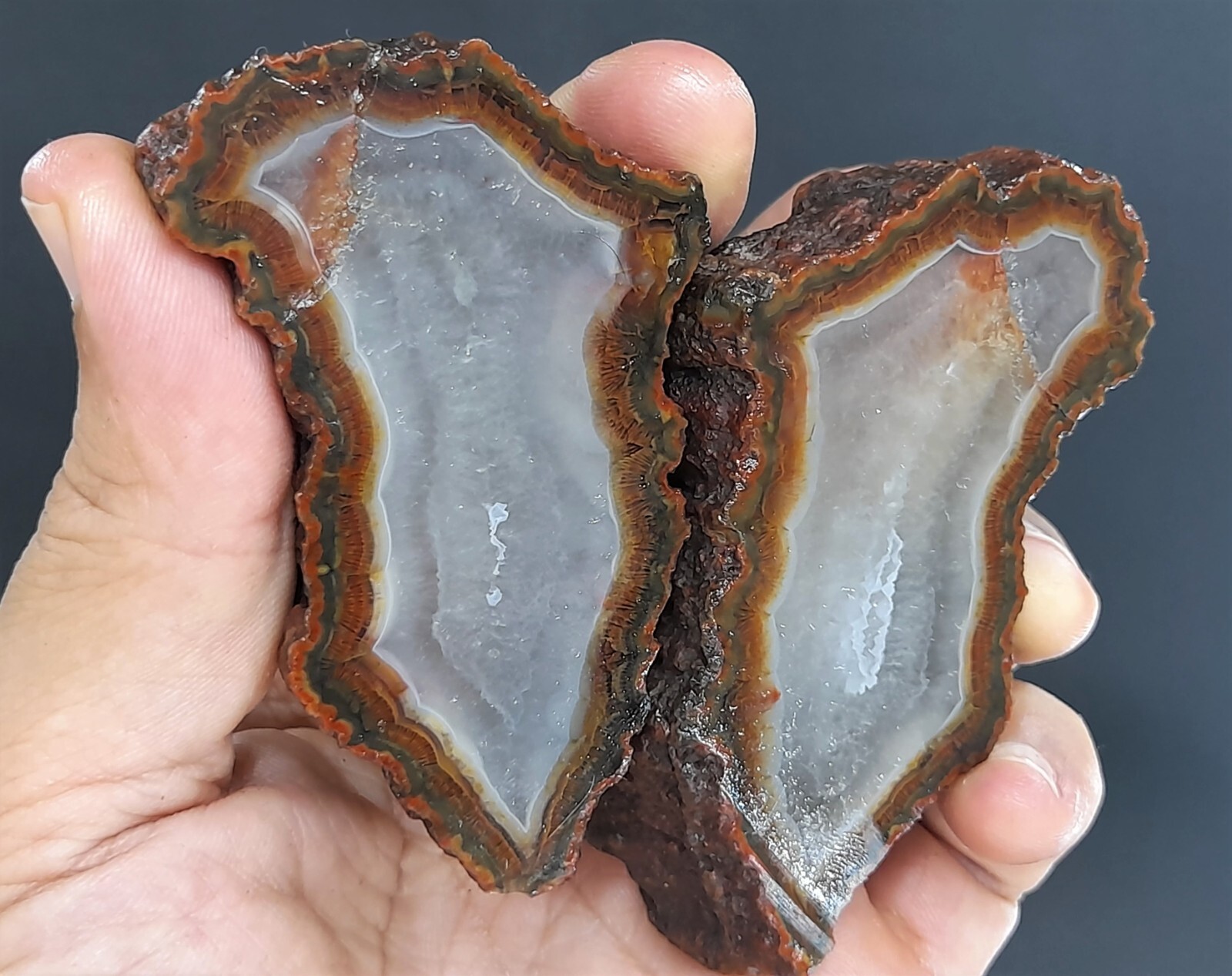 285g/0.63 lb Turkish quartz agate stone rough, customs duty included