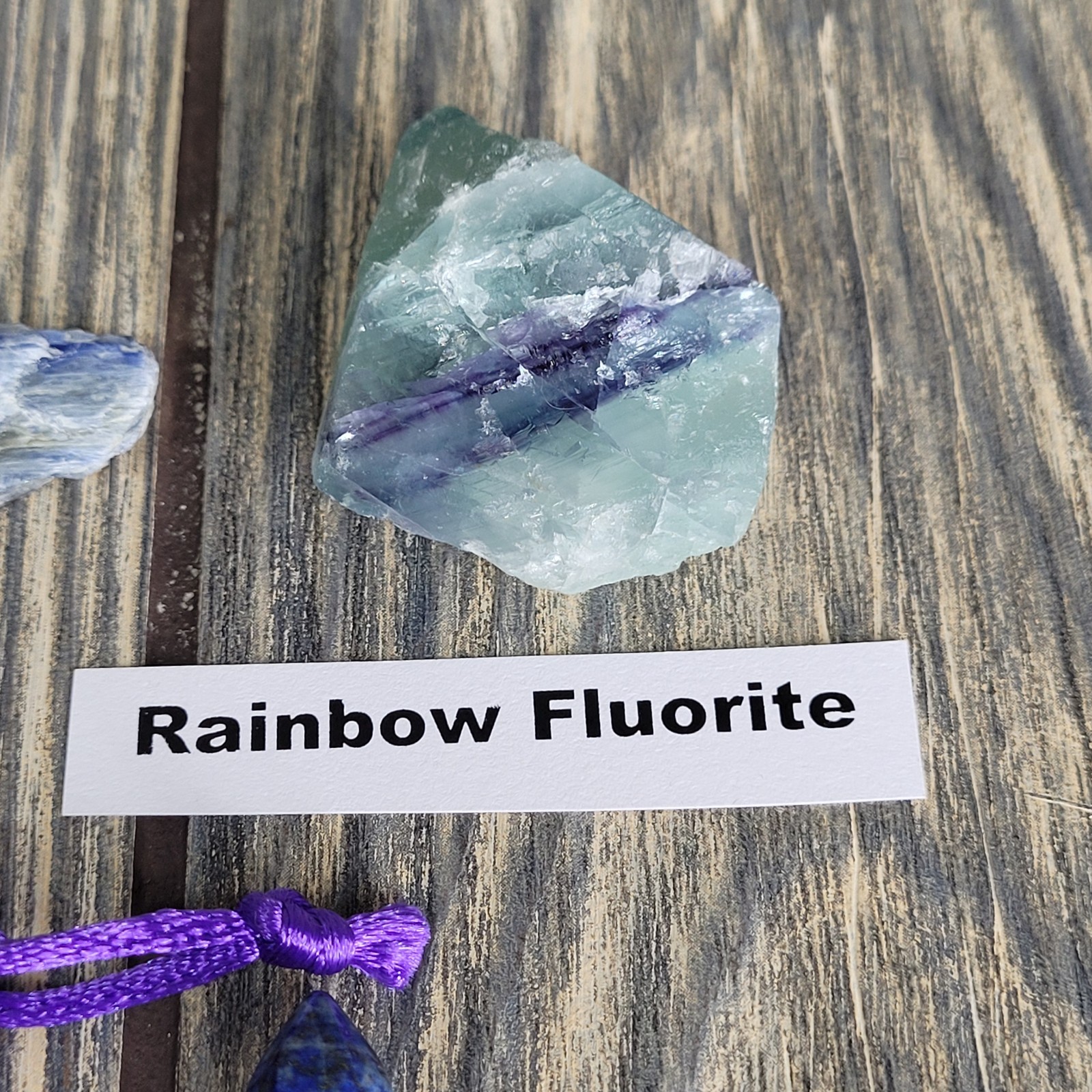 9pc Divination Altar Crystal Set Beginner Witchcraft Lapis Lazuli Labradorite