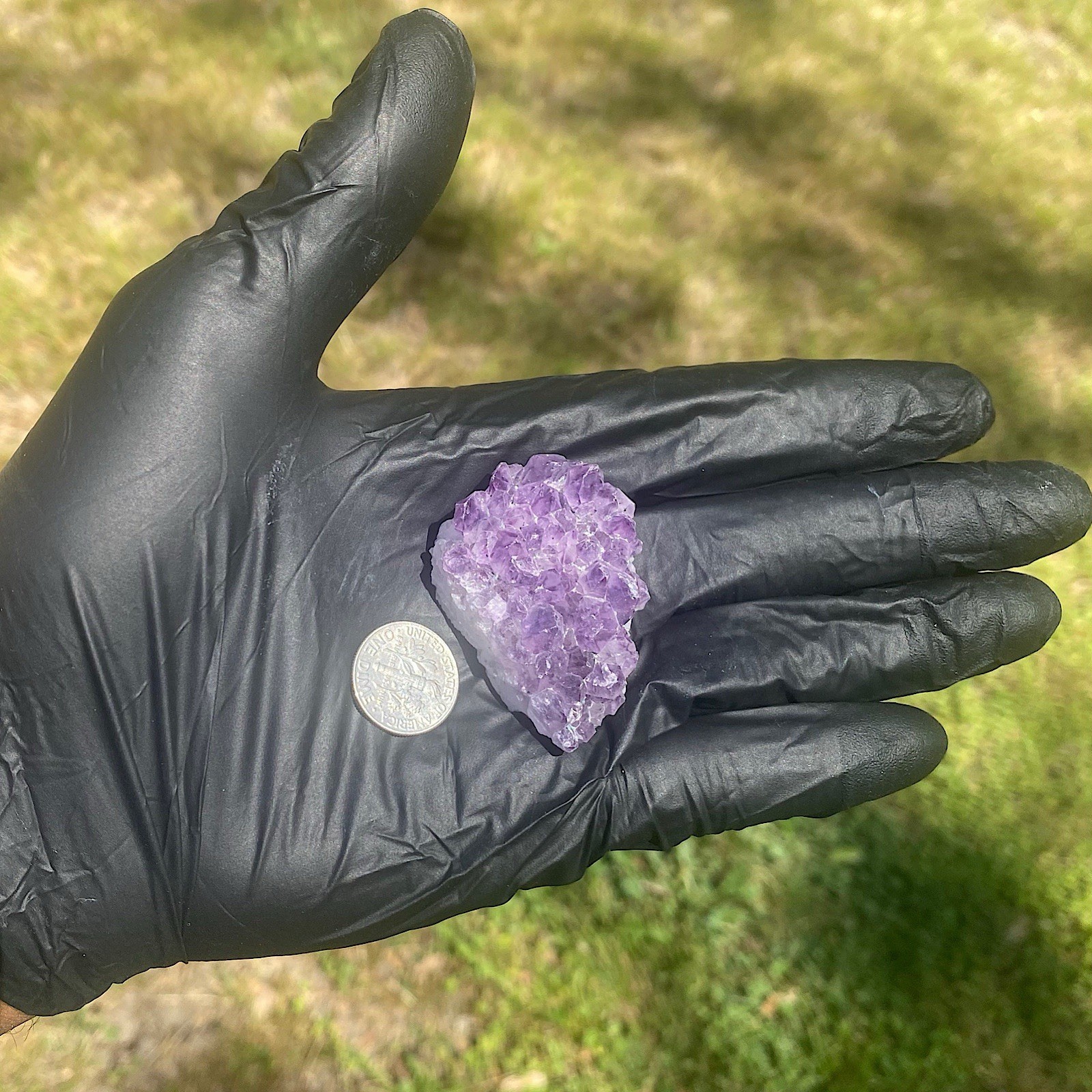 Amethyst Cluster Geode Crystal Gem from Brazil