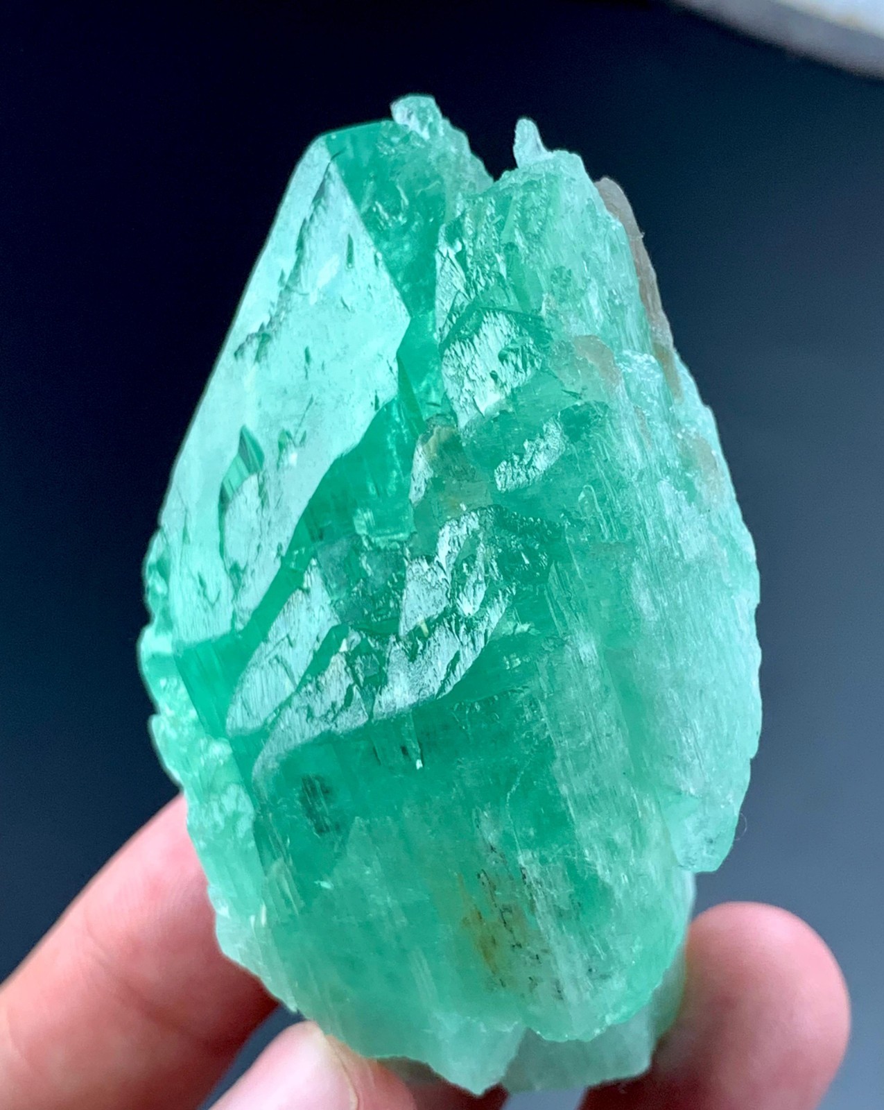 593 Carat Green Kunzite Crystal From Afghanistan