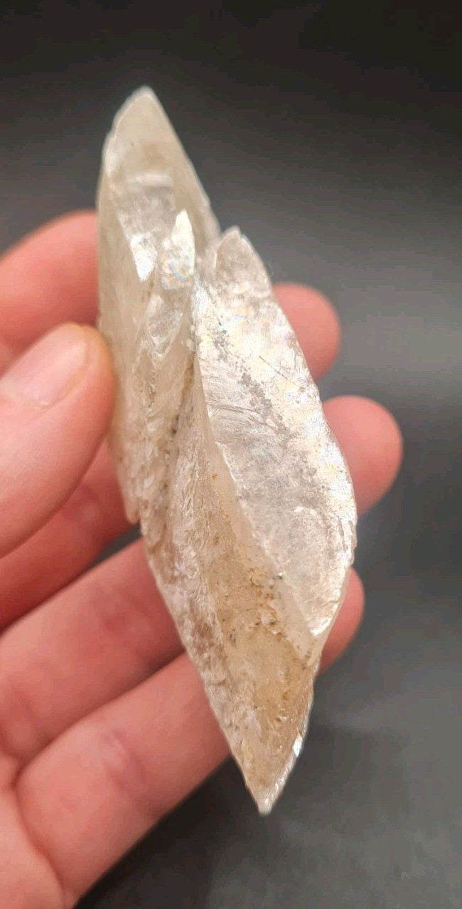 Nepal Golden Selenite Specimen, Fluorescent, 76g