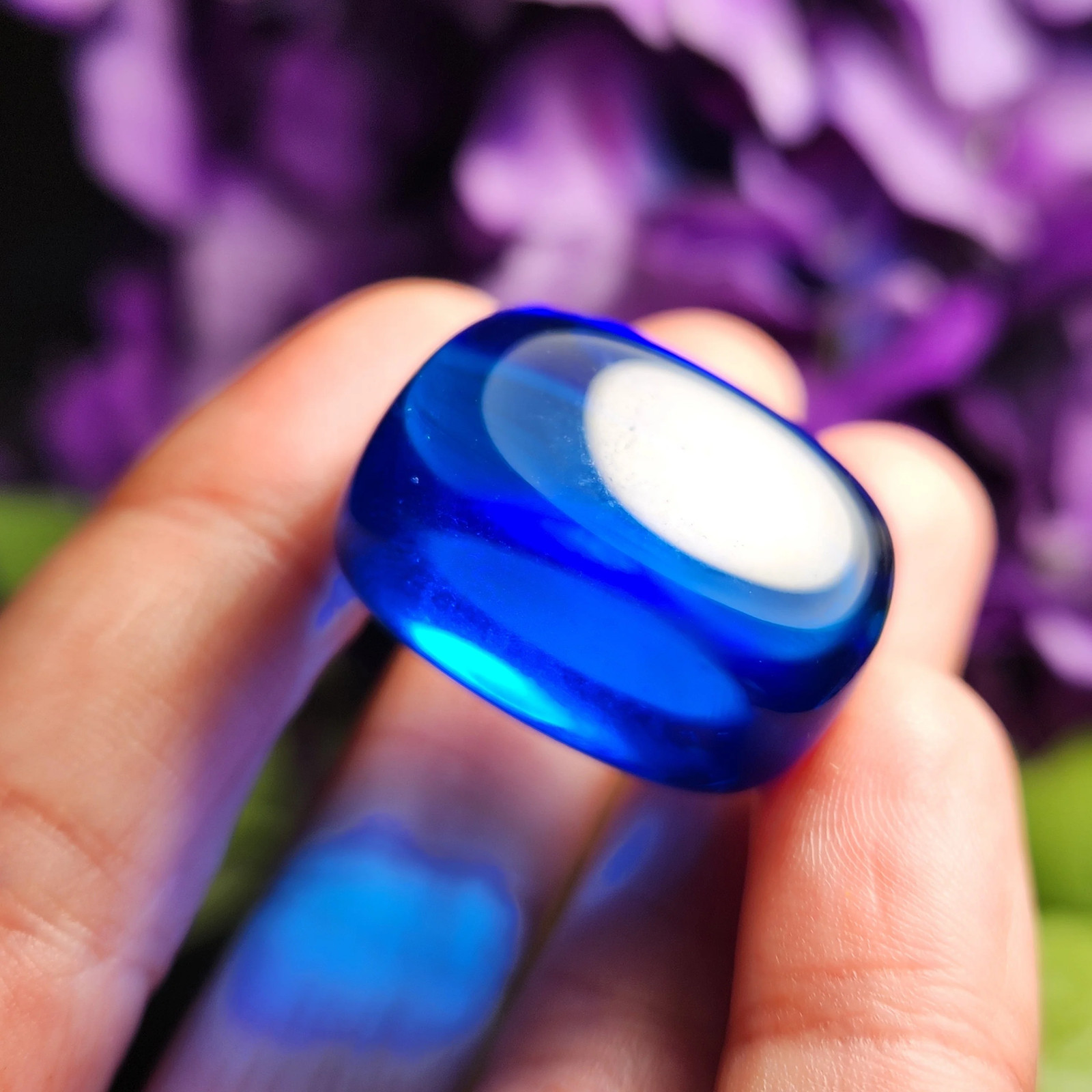 Cobalt Blue Obsidian Crystal