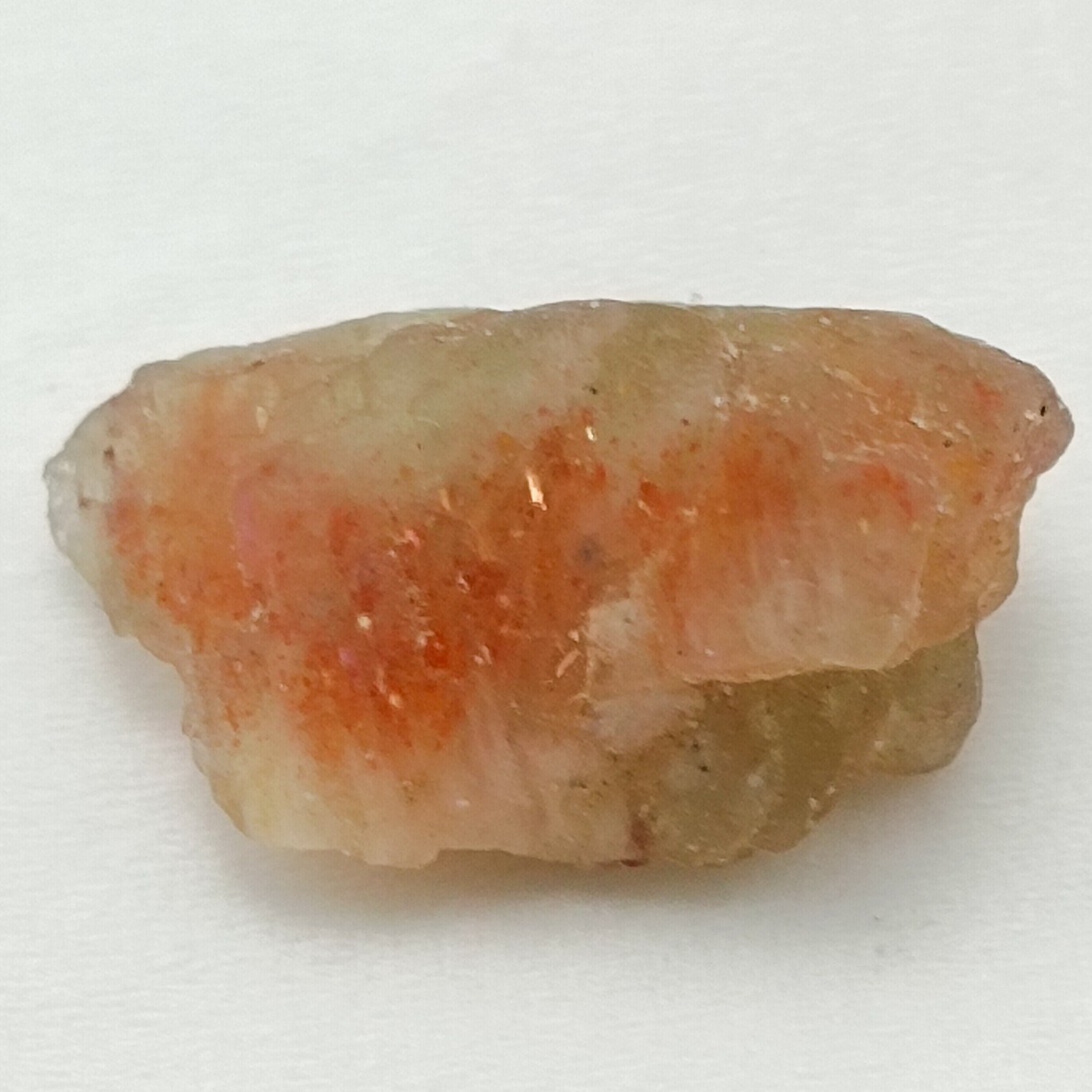 Natural Oregon Sunstone Rough 9.95 Ct 19X12X10 mm – Raw Gemstone For Collection