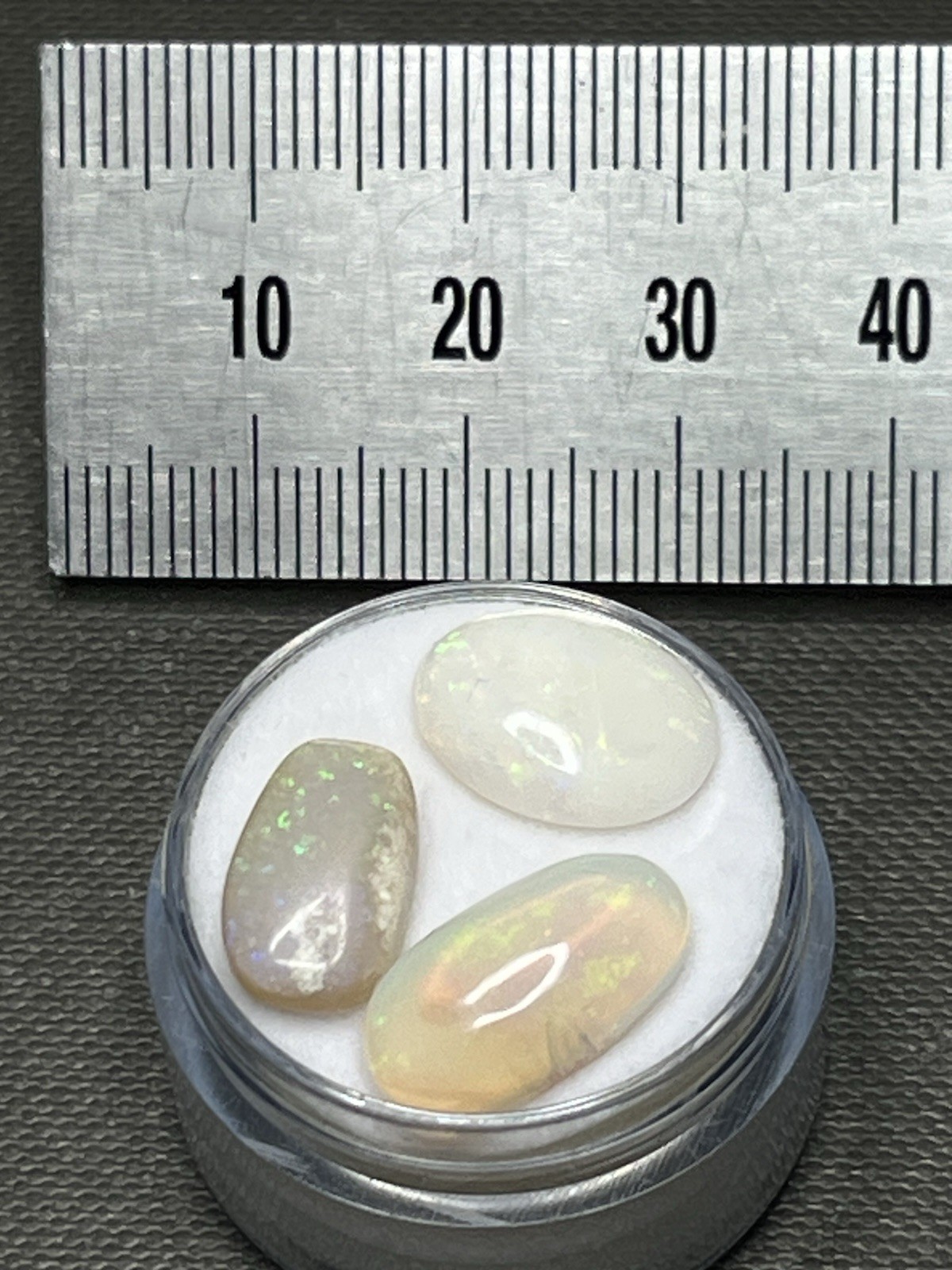 8ct Australian Solid Opal Gem Coober Pedy Natural Polished Crystal Specimen
