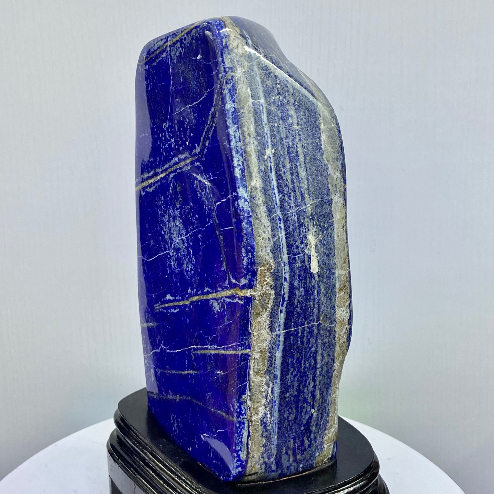 9.39LB Lapis Lazuli Freeform Polished Rough Tumble Healing Crystal Specimen Ston