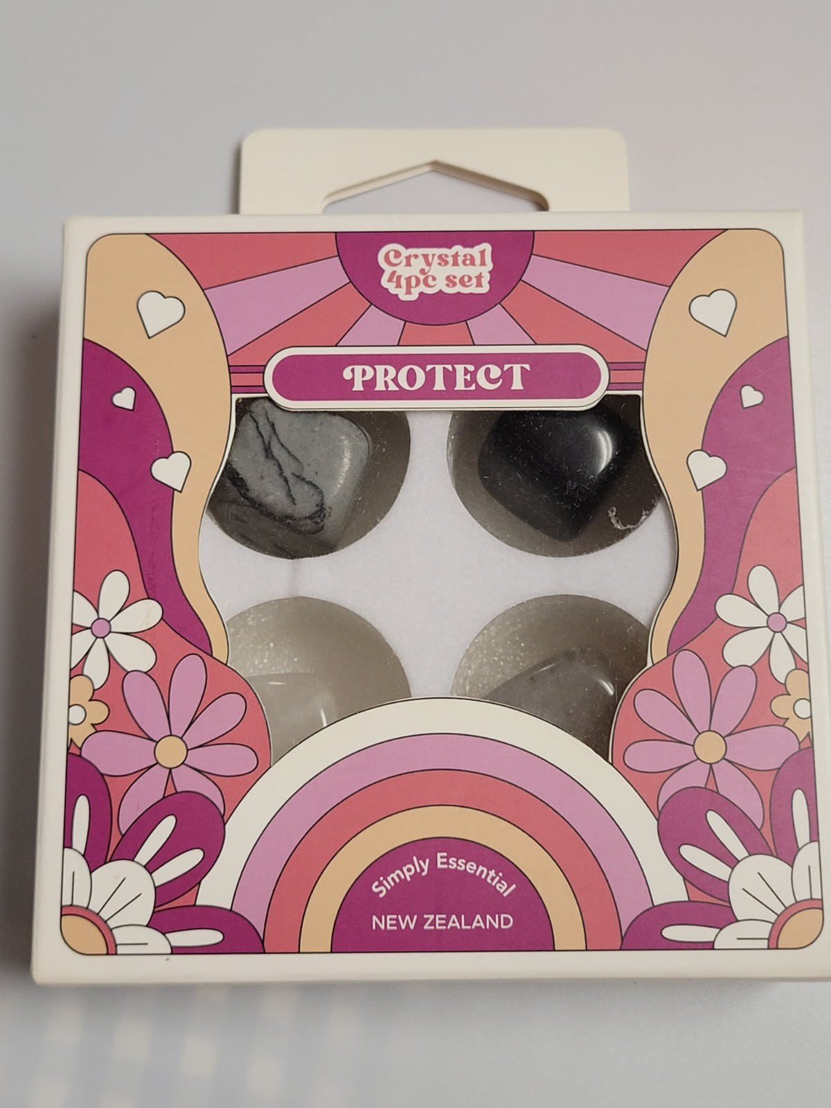 Simply Essential “Protect” 4-pc Crystal Set (2022) Brand New Factory Sealed USA