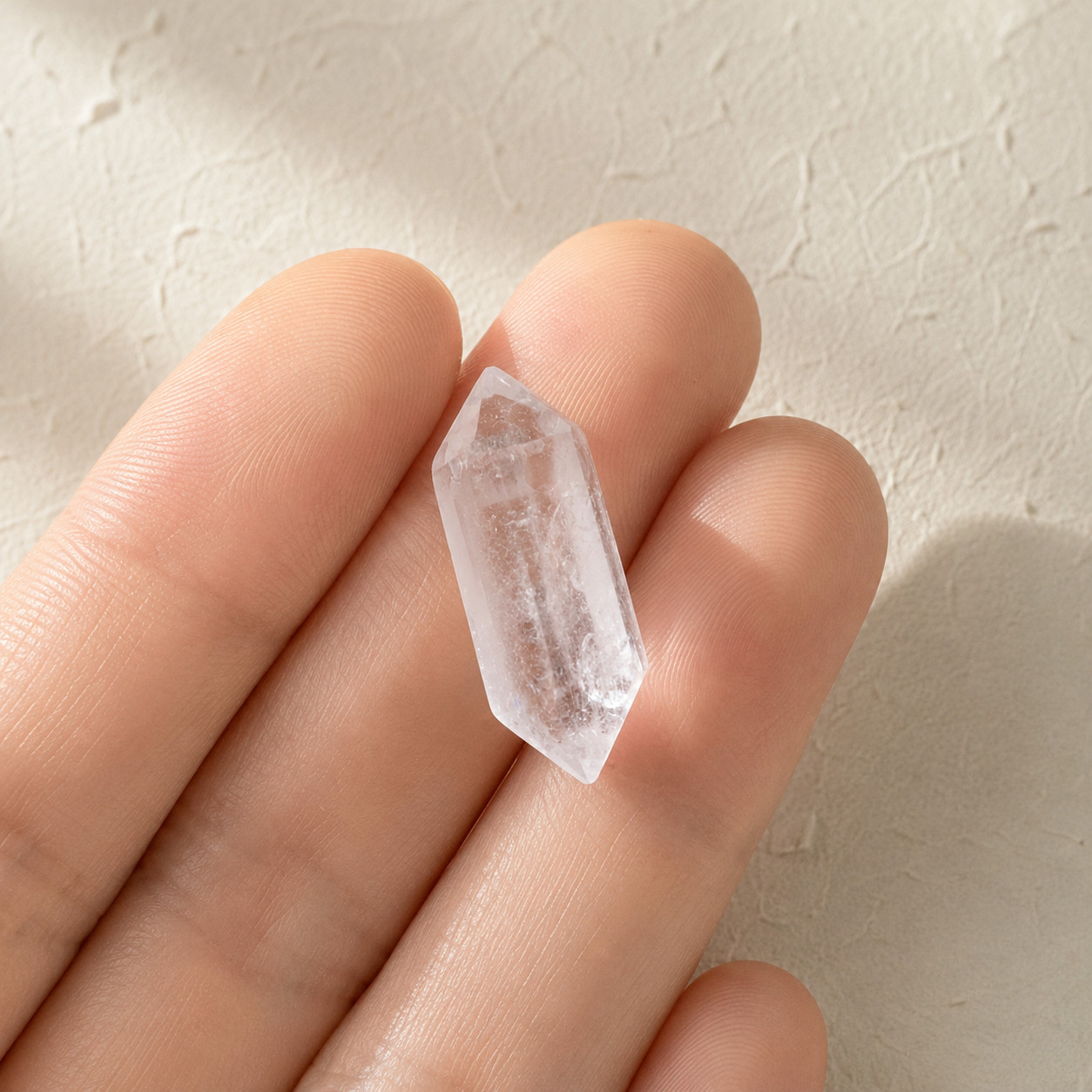 Natural Clear Quartz Hexagon Crystal | DIY Jewelry Finding | Master Healing