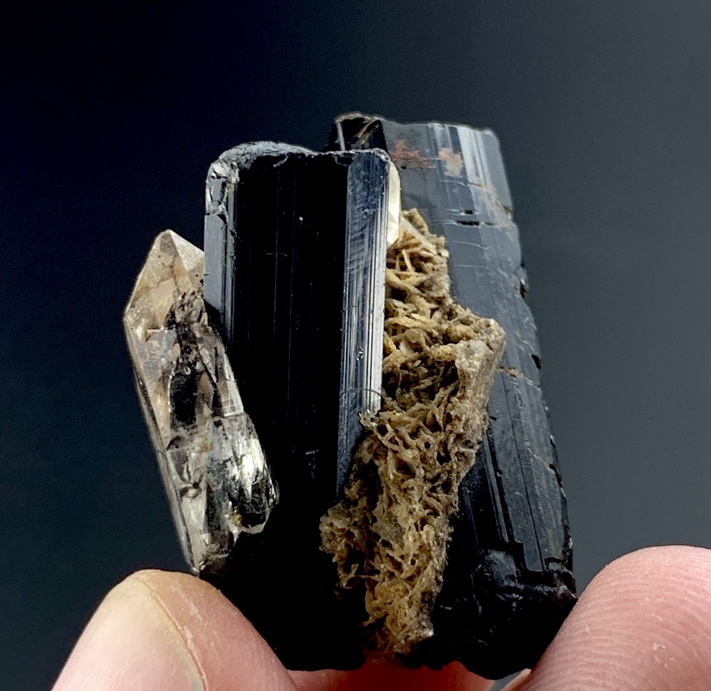 150 Ct Natural Tourmaline Crystal Bunch From Afghanistan