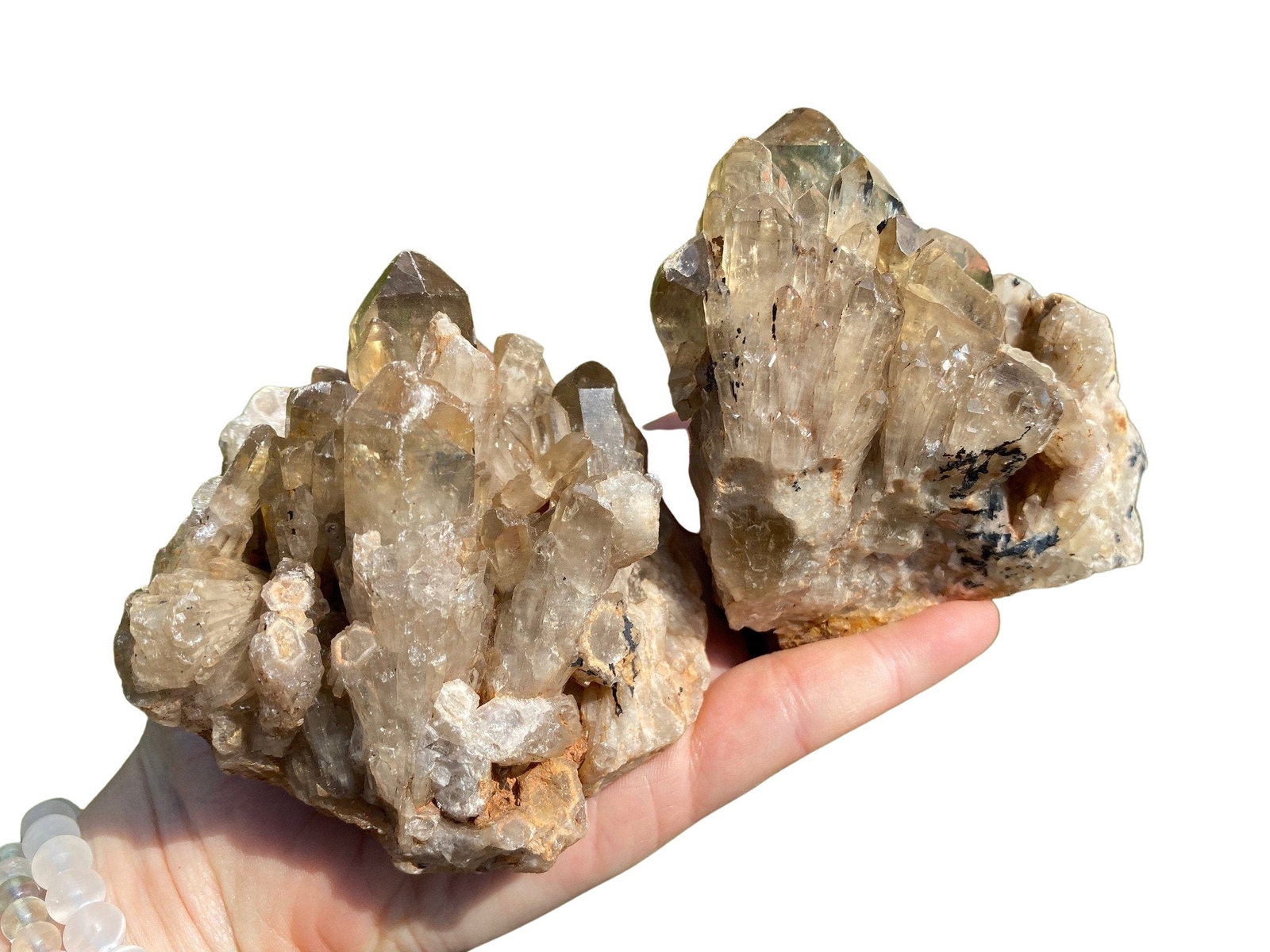 Raw Kundalini Citrine (Natural) Crystal Cluster, Natural Citrine from Congo