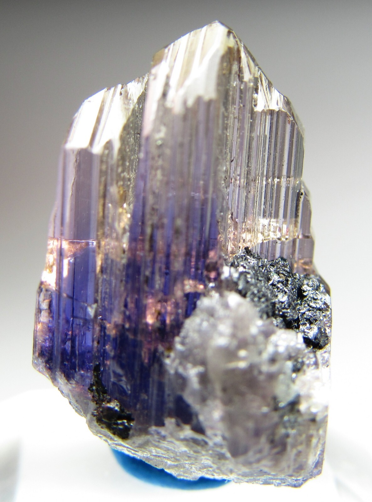 UNBELIEVABLE EXQUISITE FANCY COLOR GLASSY GEM TANZANITE CRYSTAL!!! TANZANIA