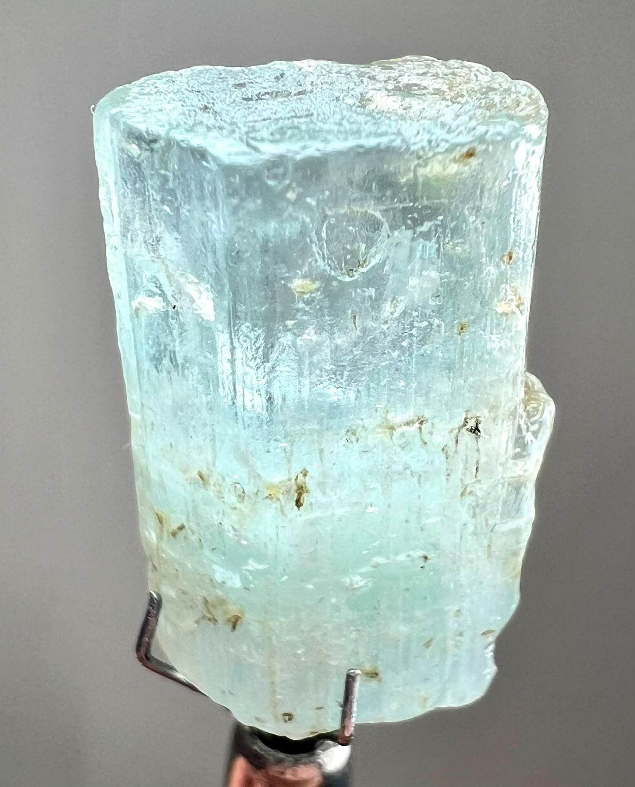 24Ct, Natural Sky Blue Aquamarine Crystal From Shigar Valley PAk