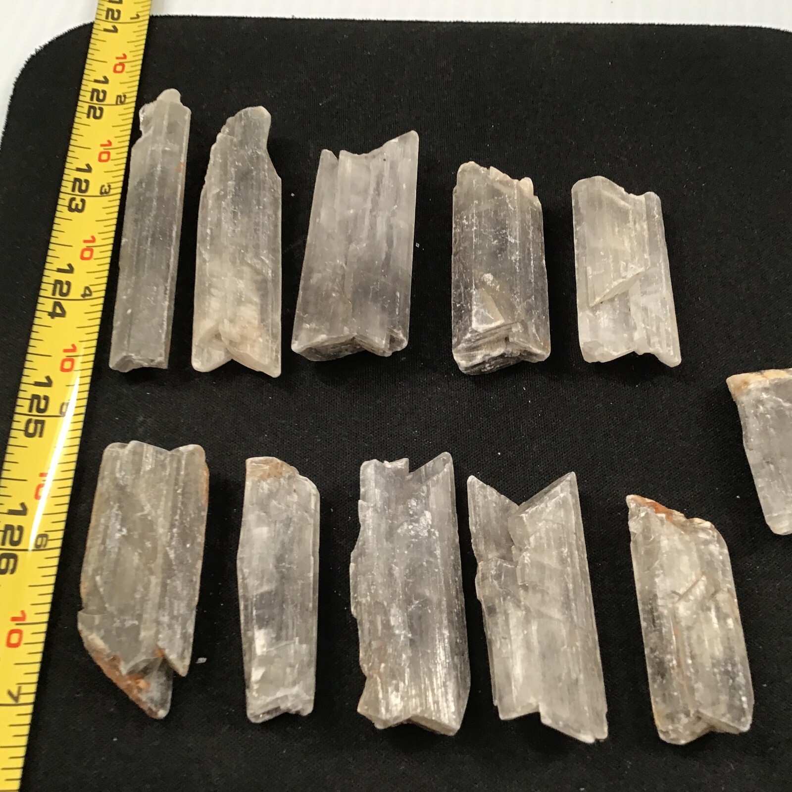Quartz Crystal sleeved clear/ opaque lot
