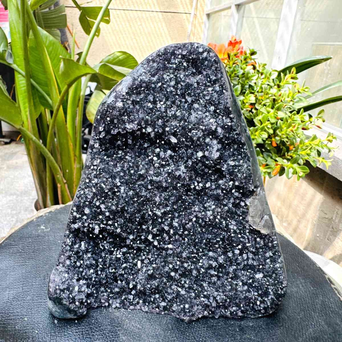 3.2LB Natural Uruguayan Amethyst Cluster Cave Display Specimen Healing