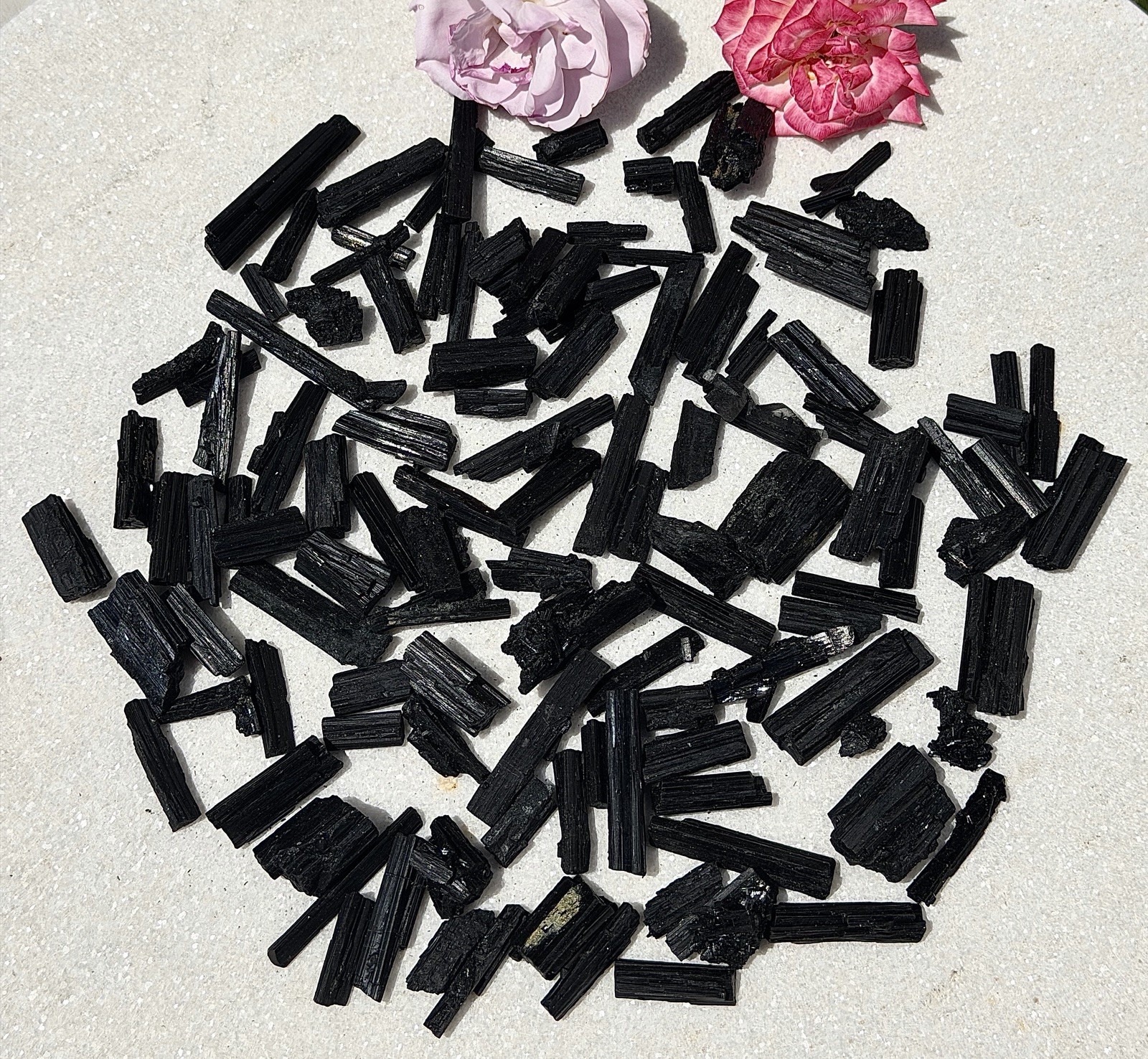 Wholesale Lot 1 Lb Natural Black Tourmaline Schorl Raw Crystal Healing Energy