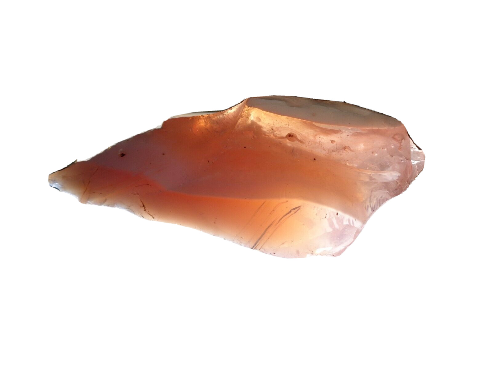 Andara Crystal Glass Pink Frosty “HGW” 1450 Grams W10 Mystic Monatomic