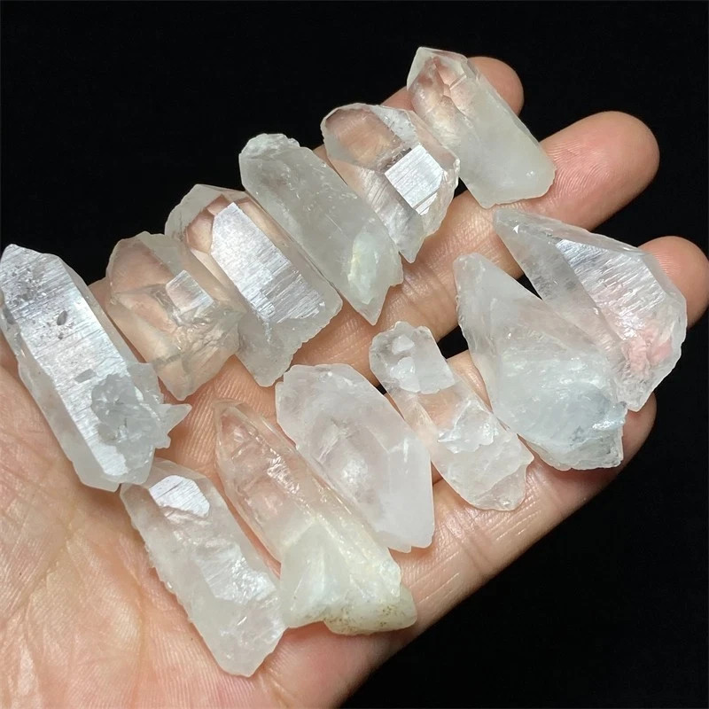 91g Tibet Himalayan Clear Lemurian Crystal Point Tibetan Specimen P952
