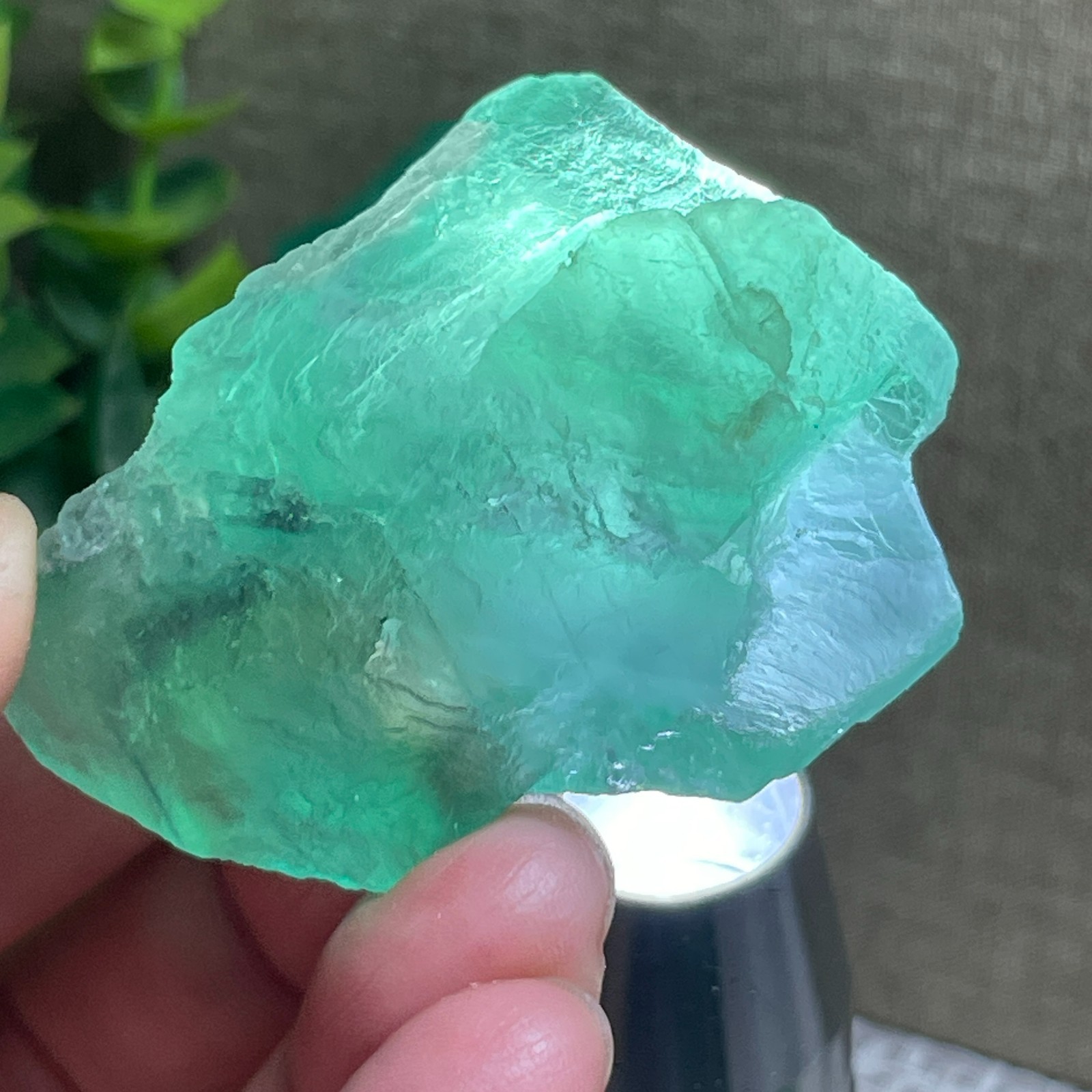 Raw Fluorite Crystals – rainbow – Rough Stone Natural Gemstone 67g E5944