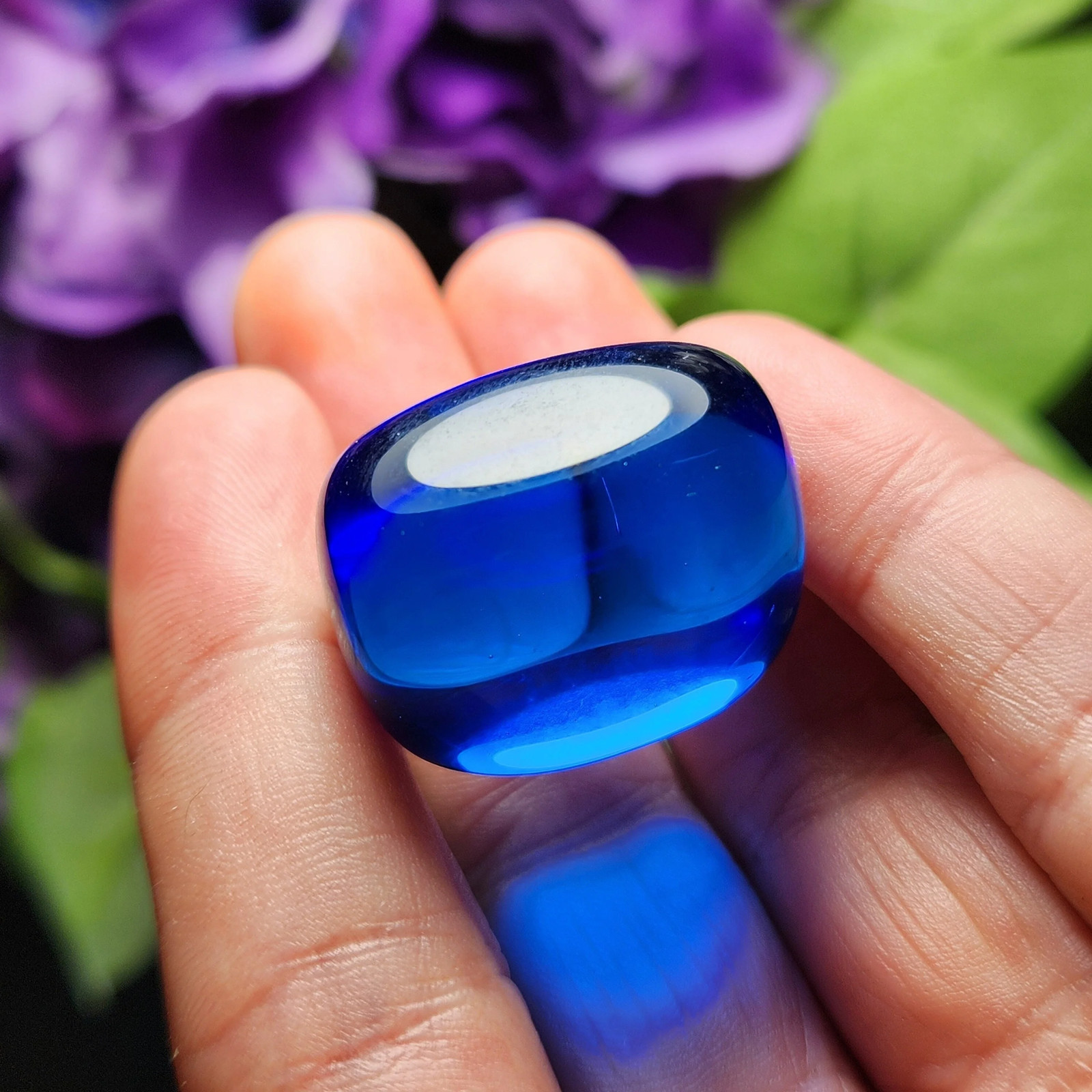 Cobalt Blue Obsidian Crystal