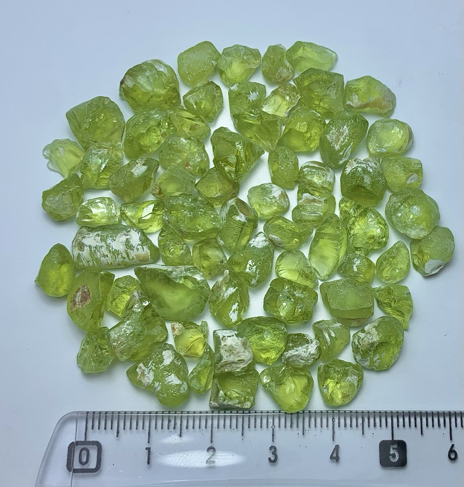 170 Carats Good Quality Faceted Grade Peridot From Pakistan