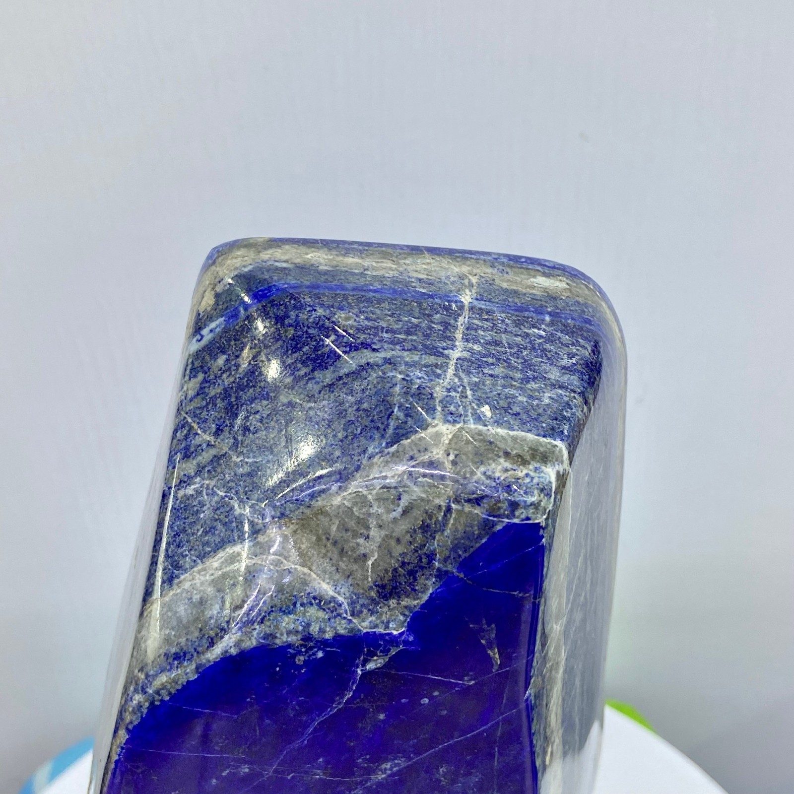 9.39LB Lapis Lazuli Freeform Polished Rough Tumble Healing Crystal Specimen Ston