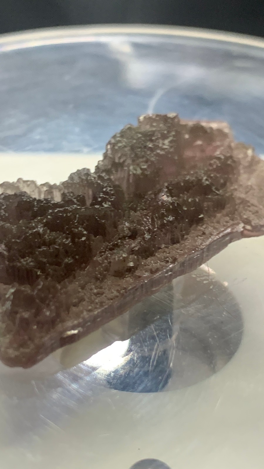 Natural Pink/Purple Tourmaline Crystal Cluster – Parallel Growth Raw Specimen