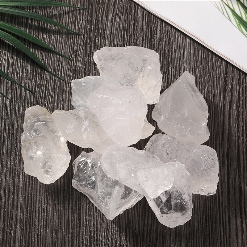 3-5cm Clear Quartz Raw Rough Stone Chunks Healing Reiki Energy Crystal 1PCS