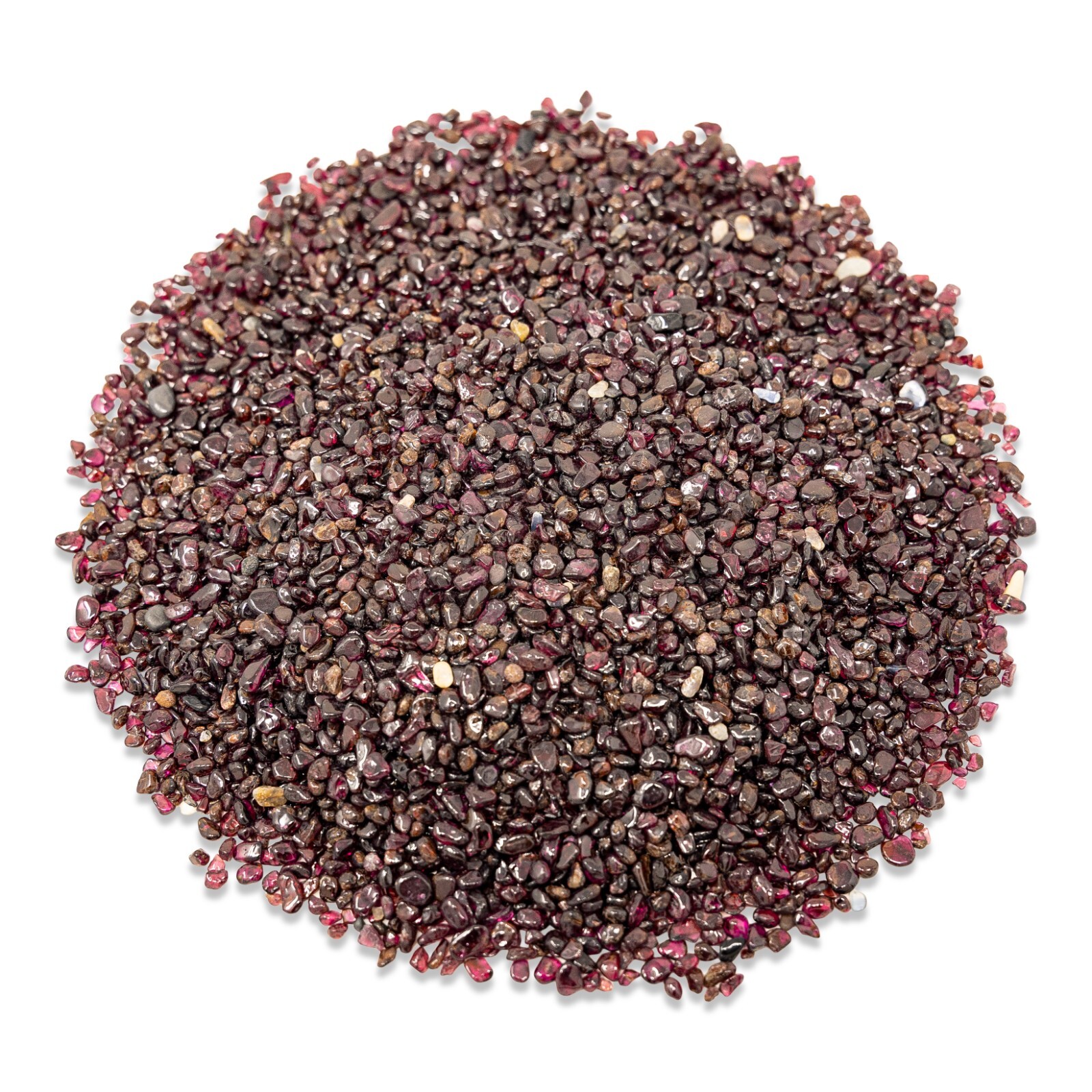 Tumbled Garnet Crystal Chips Bulk Gemstone Undrilled Beads Natural Stones