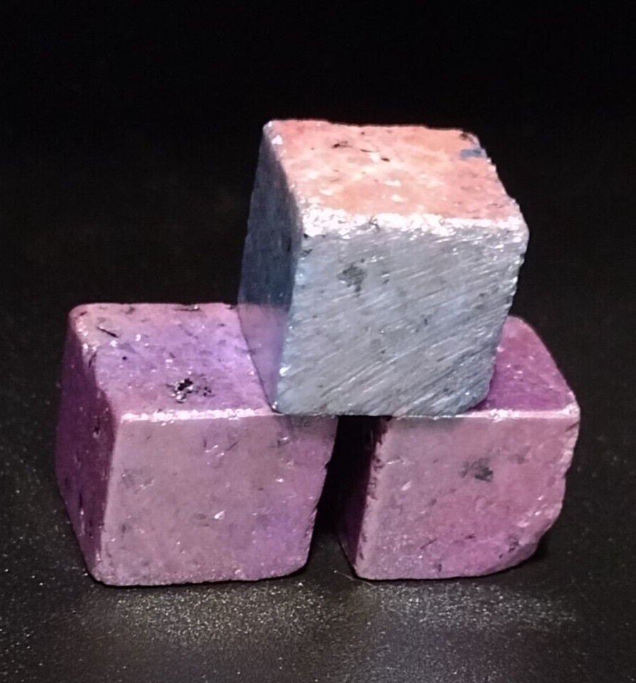 20mm Crystal Spheralite Angel UV Reactive Aura Cube Rainbow Gem Stone 3/5/7/9pc