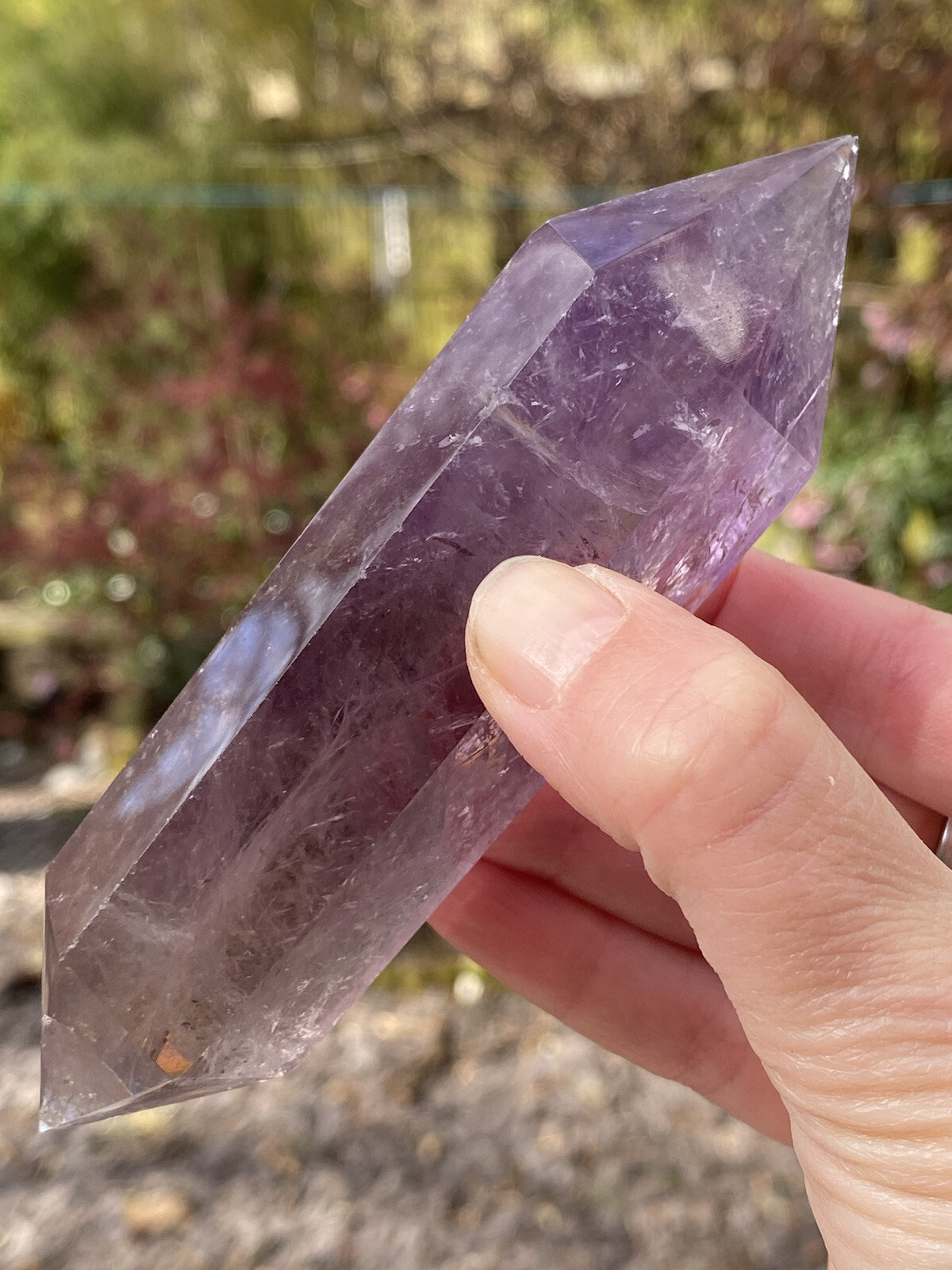 Amethyst Double Terminated Point AAA+ 290g Tranquility / Intuition / Wisdom 11