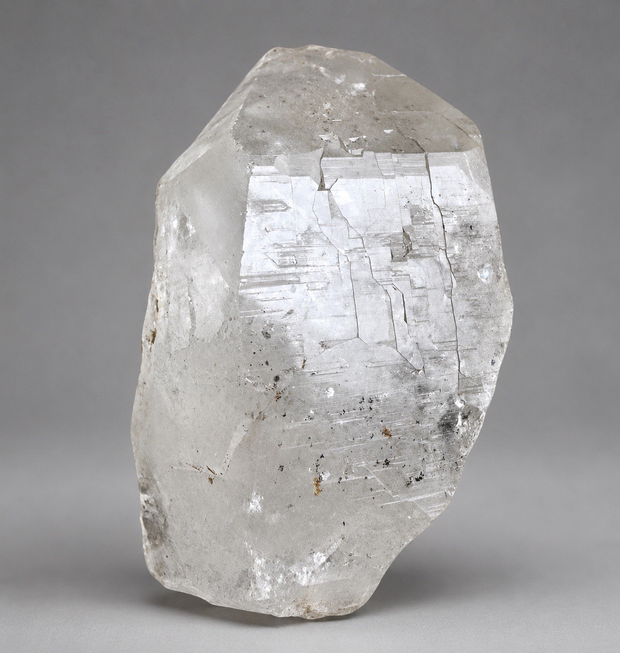 “Old-World Mica” Ganesh Himalayan Nepal Quartz Mica Etched Record Line Crystal