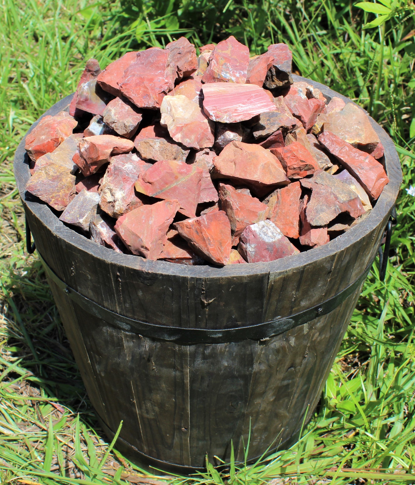 1/4 lb Bulk Lot Natural Rough Red Jasper (Raw Crystal Rock Mineral Brazil 4 oz)
