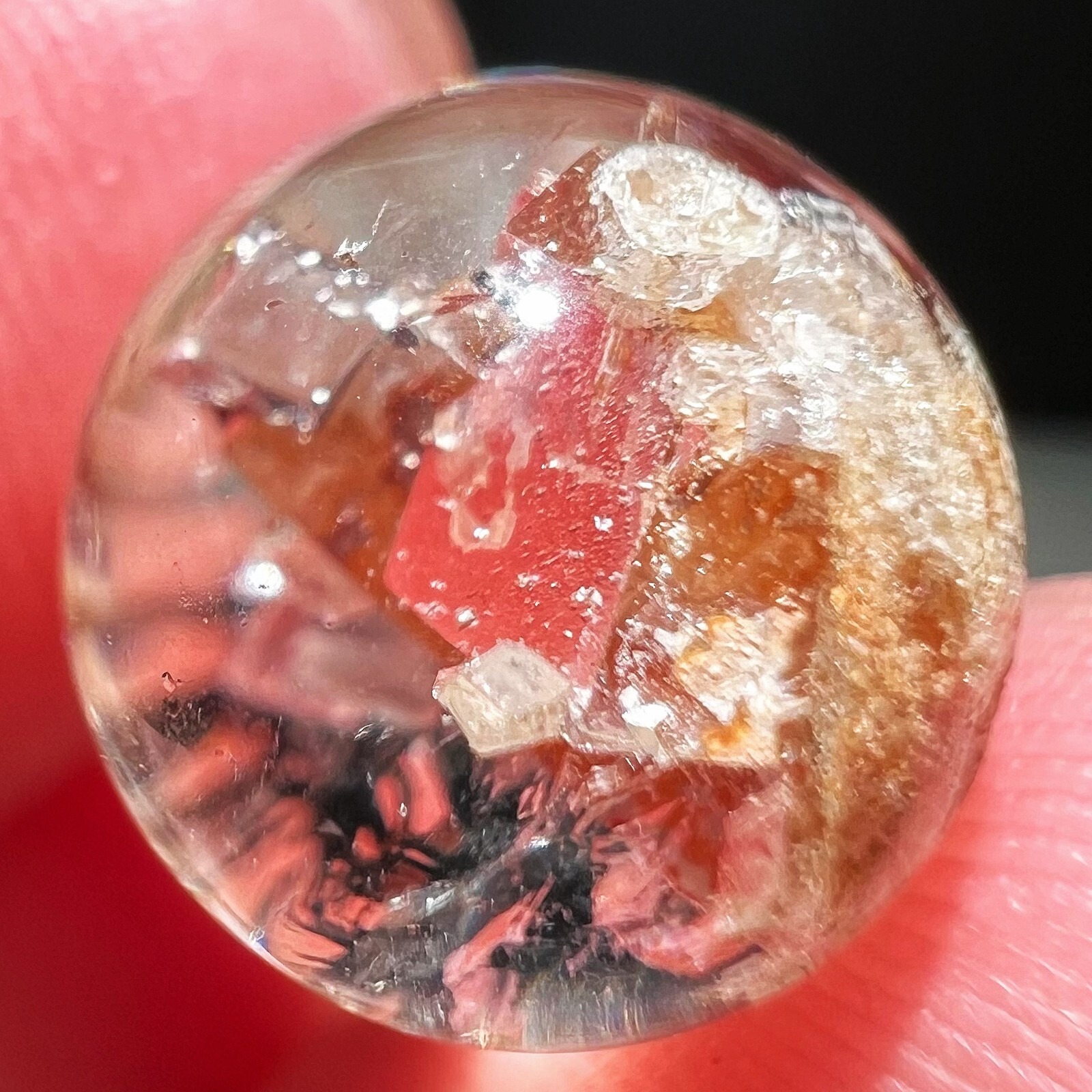 6ct Natural Beautiful Stone in the stone Crystal Polished Specimen