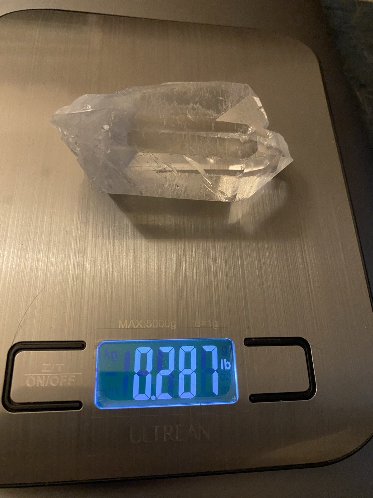 Clear Quartz High Quality Pure 4.6 Oz./.29 Lb/130 g. Chunky Natural Crystal