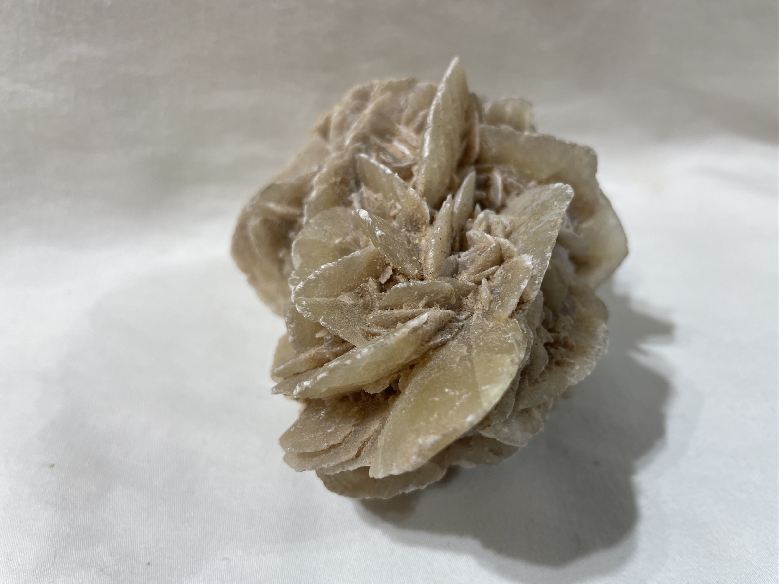 Selenite Desert Rose Crystal Cluster 9 oz. 3 1/2 Inches