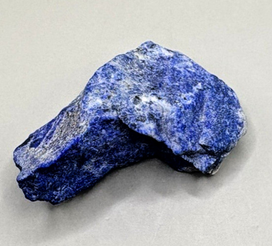 Natural Lapis Lazuli Rough Stone Deep Blue Mineral Specimen Collector Crystal