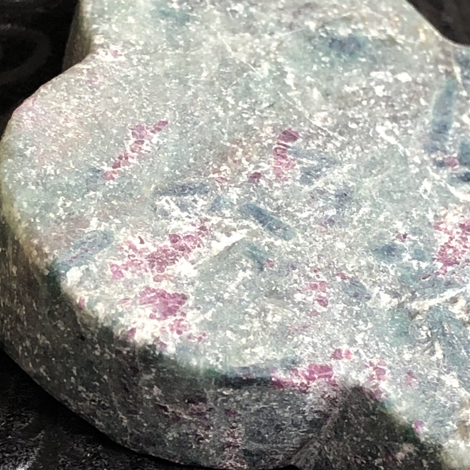 Lot of 10 Carved Stones Pink Flower Moss Agate Fossilized Coral Ruby Fuchsite