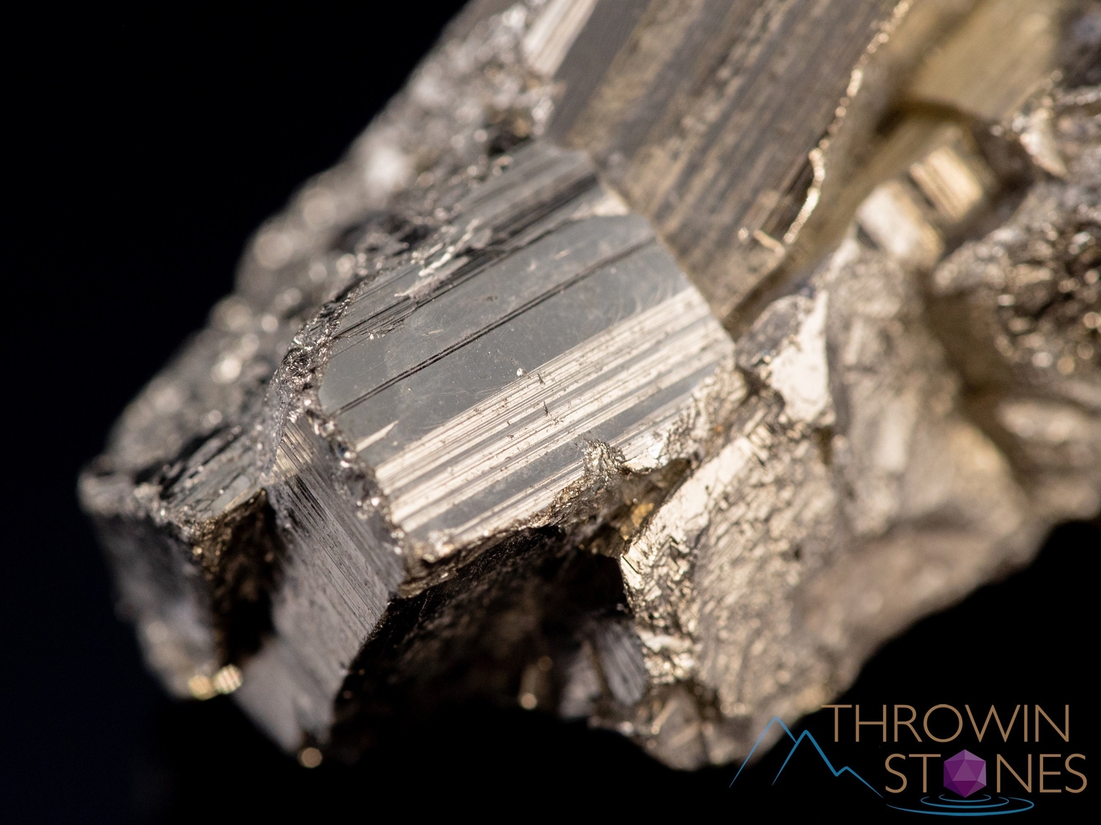 PYRITE Raw Crystal Cluster – Housewarming Gift, Home Decor, Raw Stones, 40309