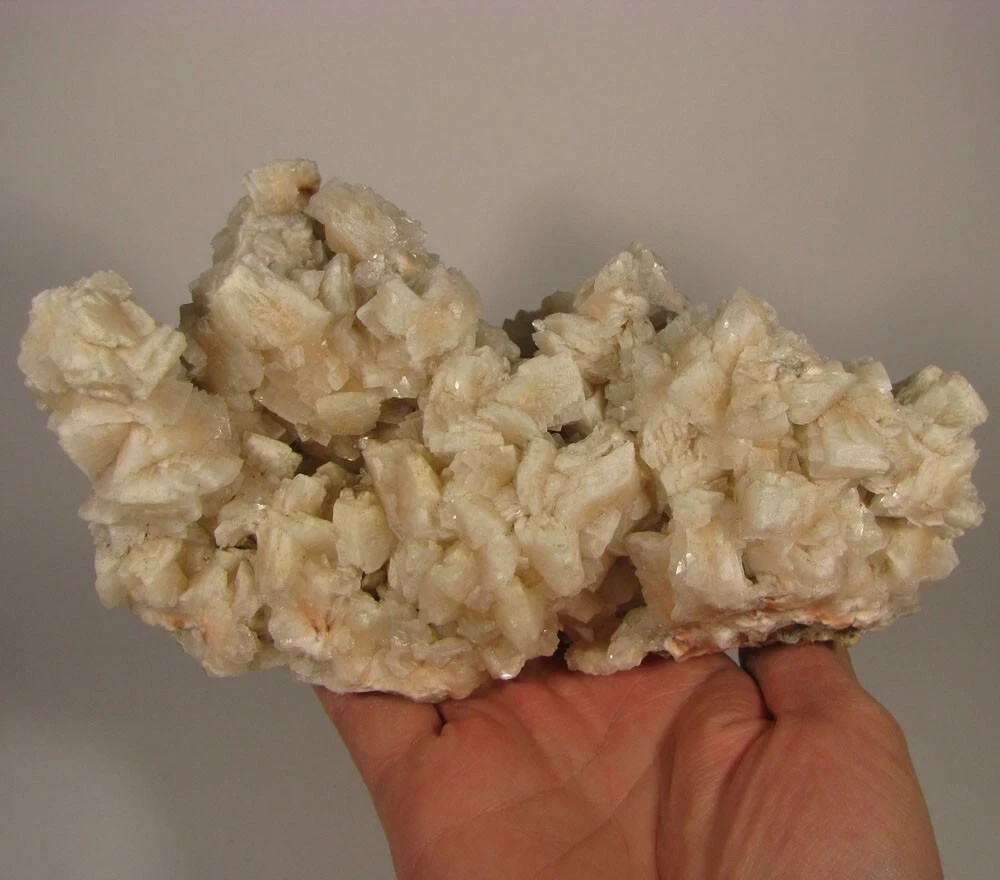 6.9″ Peach STILBITE Crystals Cluster – Ajanta Caves, India – 2.4 lbs.