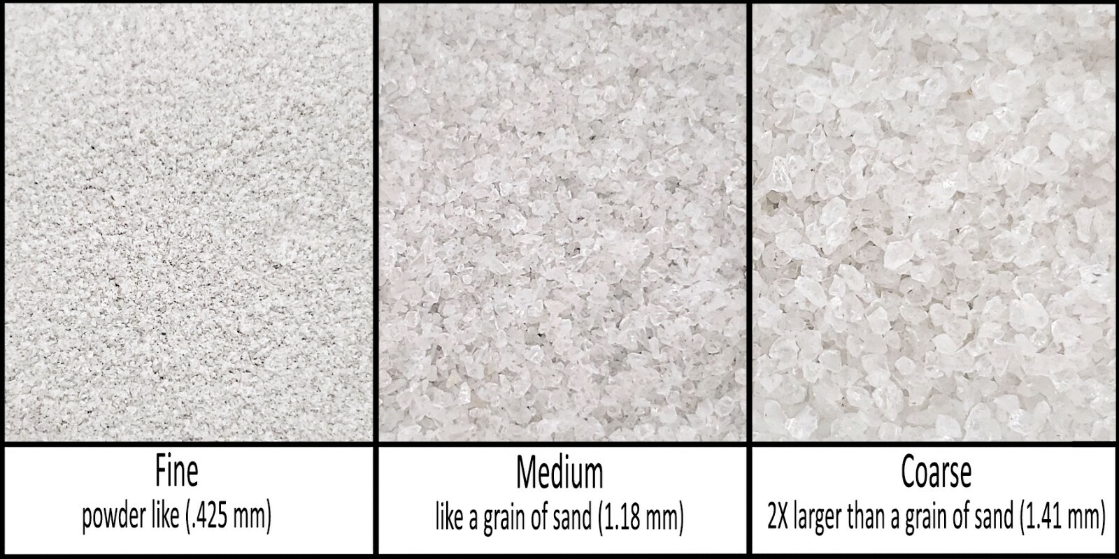 Clear Quartz Natural Stone – Crushed Inlay (fine, medium, or coarse)