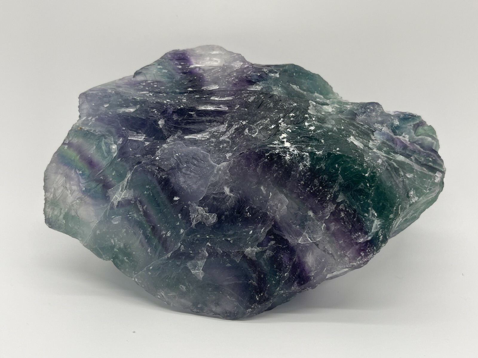 Grade A++ Jumbo Fluorite Raw Rainbow Stone, Massive Fluorite Rough,Pick a Weight