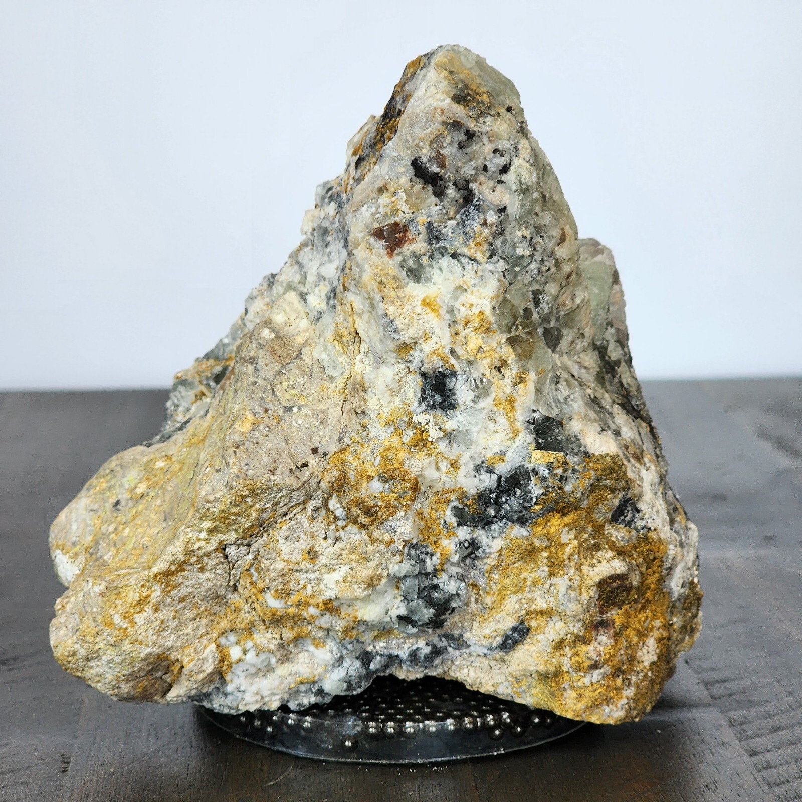 3 lb 5.9 oz Fluorite Crystal Cluster 5.5″